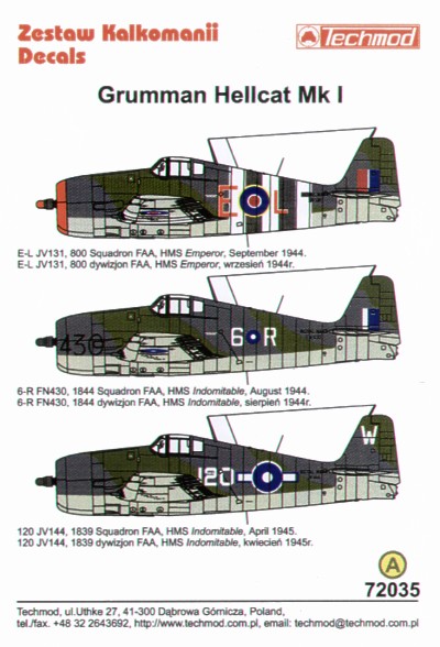 Grumman Hellcat MK1 72035