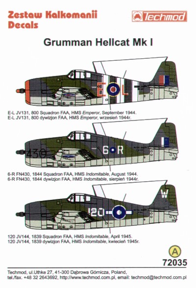 Grumman Hellcat MK1  72035