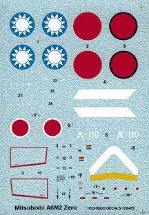 Mitsubishi A6M-2 Zero  72040