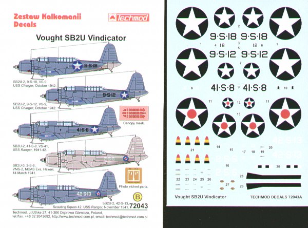 Vought SB2U Vindicator 72043