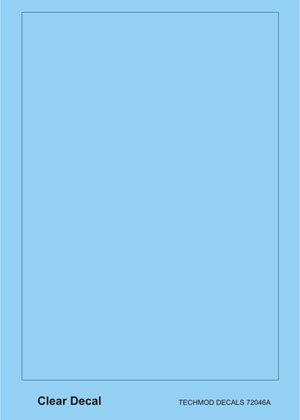 Clear decal sheet 72046