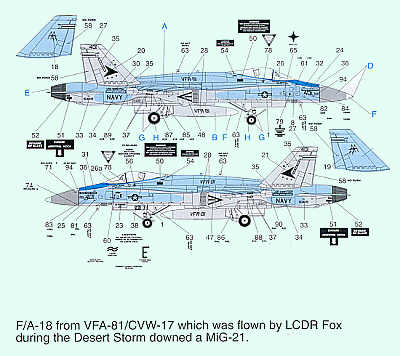 F18A Hornet 72076