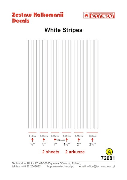 White Stripes  72081
