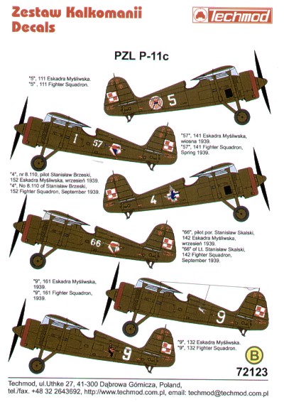 PZL P11c 72123