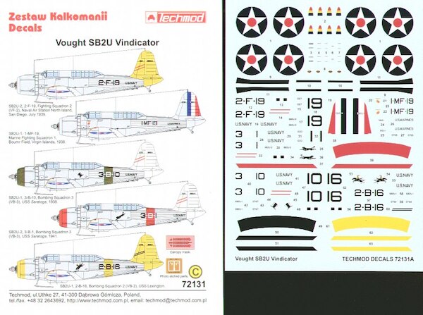 Vought SB2U Vindicator  72131