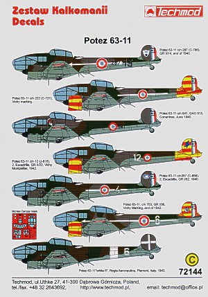 Potez 63-11 72144