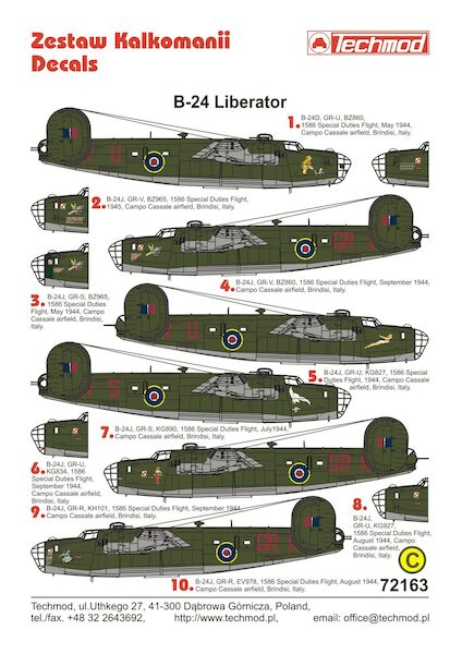 B24 Liberator 72163