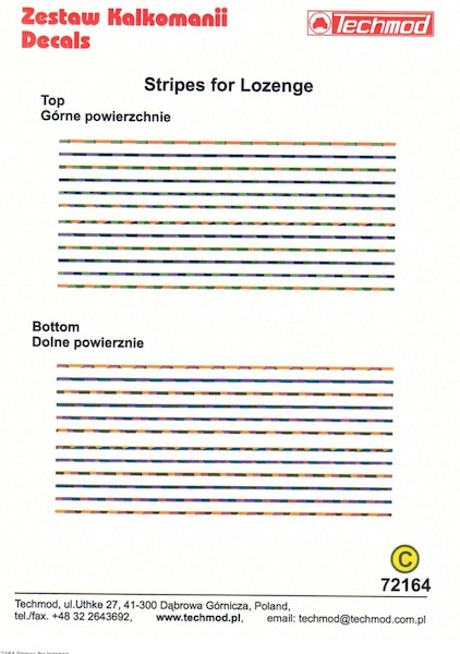 Camouflage lozenge stripes 72164
