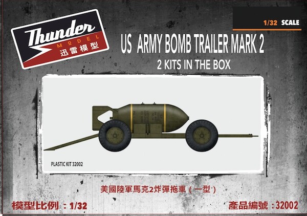 US Army Bomb Trailer mark 2 (2x)  32002