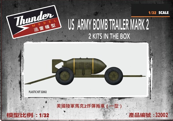 US Army Bomb Trailer mark 2 (2x) 32002