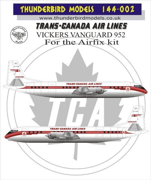 Vickers Vanguard (Trans Canadian Airlines) TM144-002
