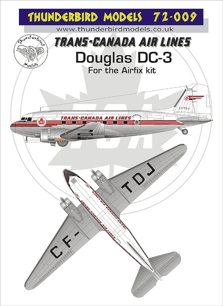 Douglas DC3 Dakota (Trans-Canada Airlines)  TM72-009