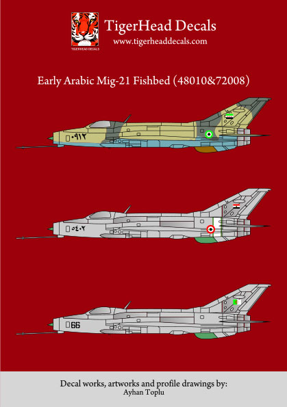 Early Arabic Mikoyan MiG21F-13 Fishbeds  48010