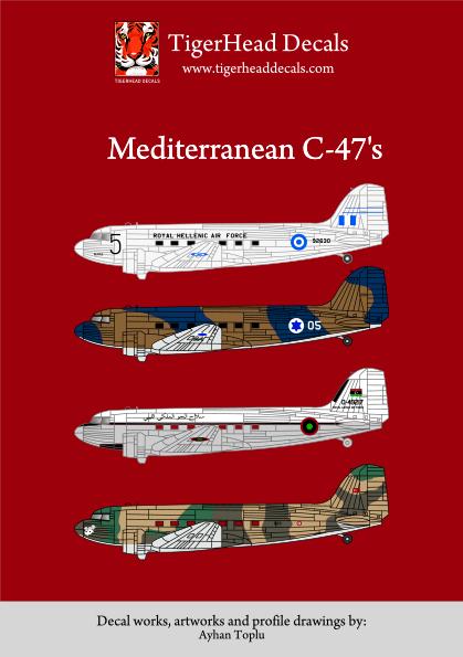Mediteranean C47's (Israel, Greece, Lybia, Turkish AF) 72006