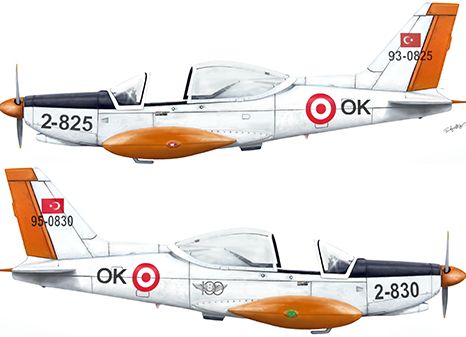 SF-260D Trainers in Turkish Air Force Service  72026