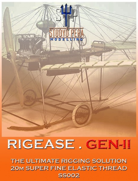 RigEase - 20m suprfine elastic thread S0001  GEN11