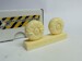Lancaster Tarpaulin covered main wheels R72001