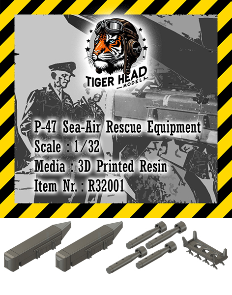 P47 Thunderbolt Sea-Air Rescue equipment (BACK IN STOCK)  R72006