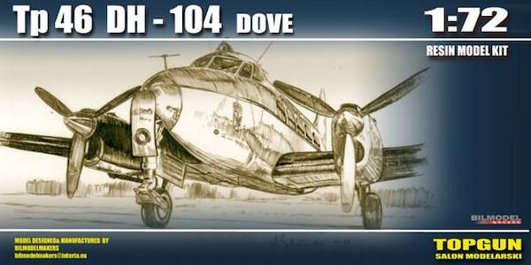 De Havilland DH104 Dove (TP46 Swedish AF)  K002