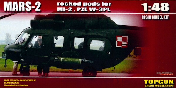 MARS-2 Rocket pods for Mil Mi2, PZL W3PL (2x)  K.4802