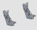Detail set for Mirage 2000D/N (Engine and ejection seat) TC3D012