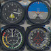 Classic Instrumenten Coasters set of 4 (onderzetters) 9075