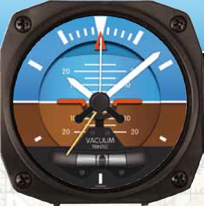 Desk Model Artificial Horizon Alarm (Wekker) new style  DM23