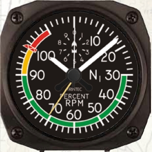 Desk Model Engine RPM Indicator Alarm (Wekker) new style DM27