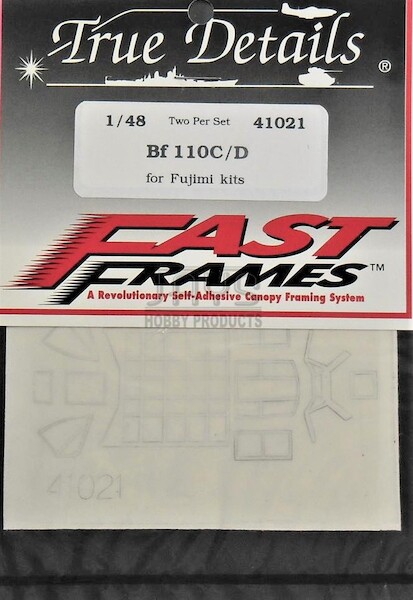 Messerschmitt BF110C/D Frames (Fujimi) SQ41021