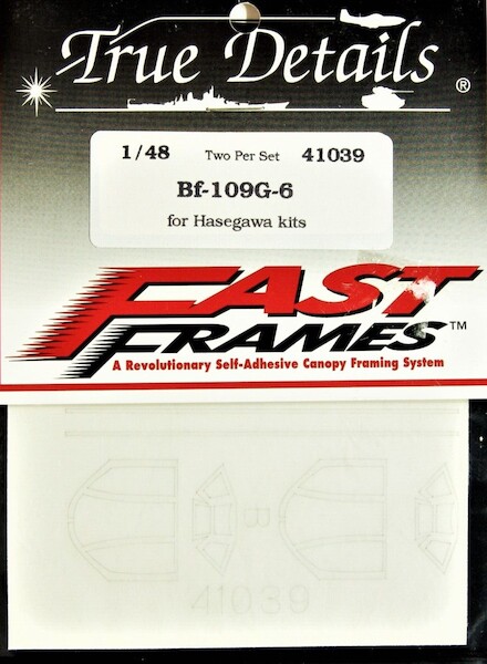 Bf109G-6 Fast Frames (Hasegawa) SQ41039