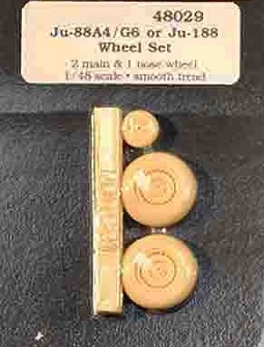 Ju88A-4/G-6 Wheel Set  TD48029