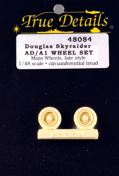 Douglas Skyraider AD/A1 Wheel set  TD48084