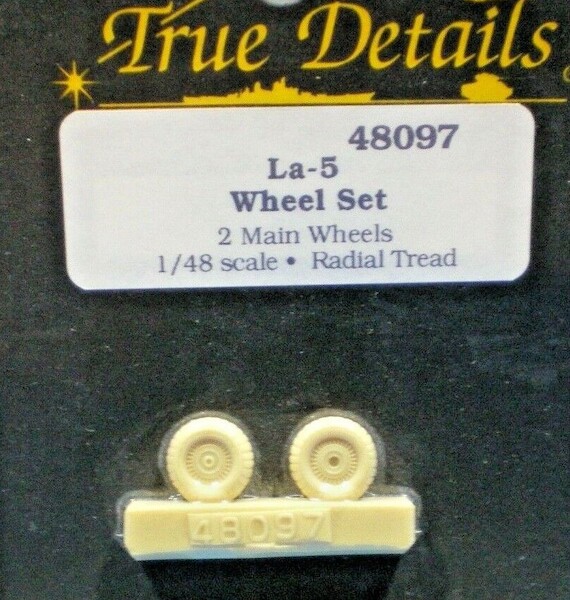 Lavochkin LA5 Wheel Set (Hasegawa Kits)  TD48097