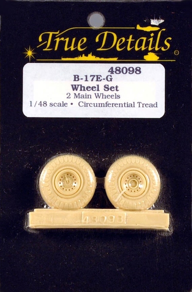 Boeing B17E/G Wheel Set (Monogram Kits)  TD48098