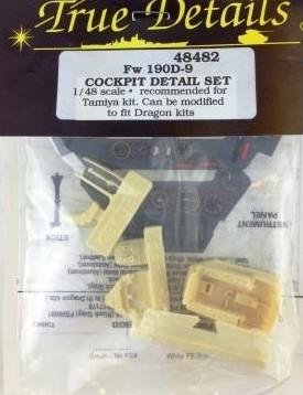 FW190D-9 Cockpit Detail Set (Dragon/Italeri Kits) TD48482