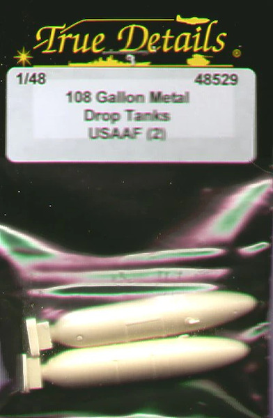 108 Gallon Metal drop Tanks USAAF (2) TD48529