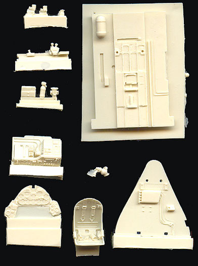 F6F-3 Hellcat Cockpit Set (Hasegawa)  TD49011