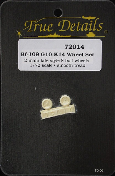 Messerschmitt BF109G-10/K-10 Wheel Set TD72014