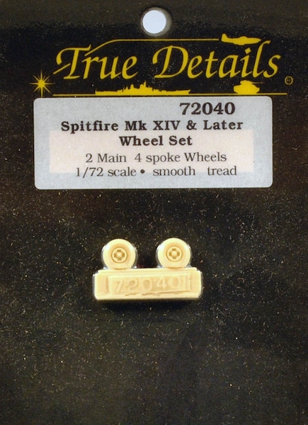 Spitfire MKXIV & Later Wheel Set  TD72040