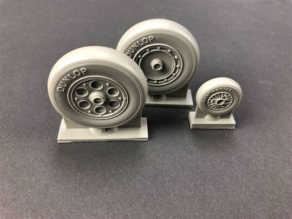 Focke Wulf FW190A Smooth Tread Wheel set  TDP32223