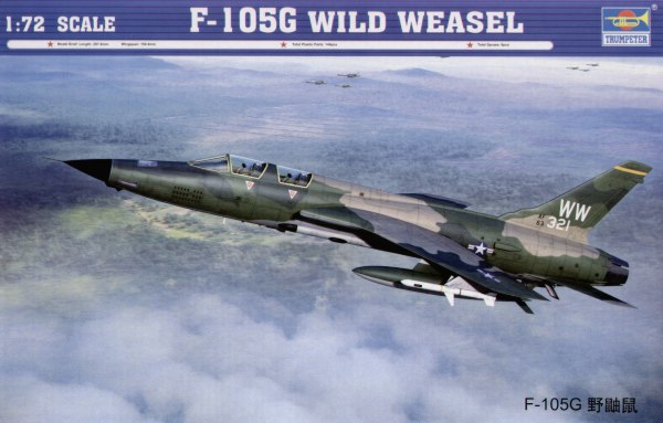 Republic F105G Thunderchief Wild Weasel  01618