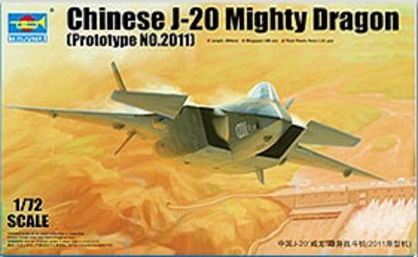 Chinese J-20 Mighty Dragon (Prototype 2011) 01665