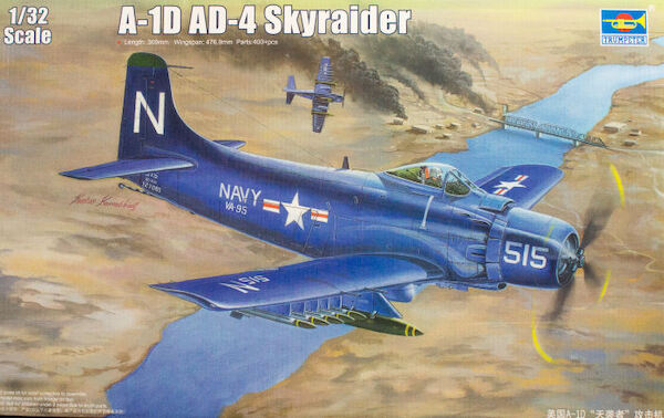 Douglas A-1D (AD4) Skyraider 02252
