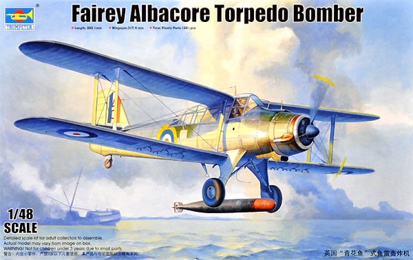 Fairey Albacore Torpedo bomber  02880