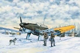 Junkers Ju87B-2/U-4  Stuka on Ski's  03215