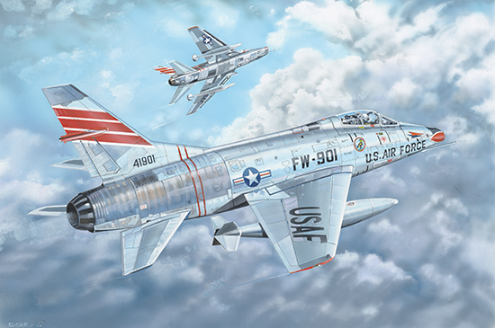 North American F100C Super Sabre 03221