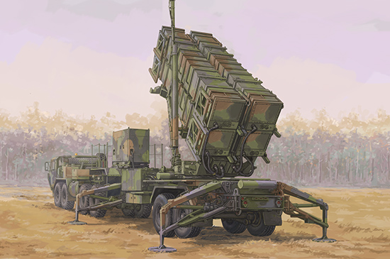M983 HEMTT & M901 Launching Station with MIM104 Patriot SAM system (PAC-2) 07158