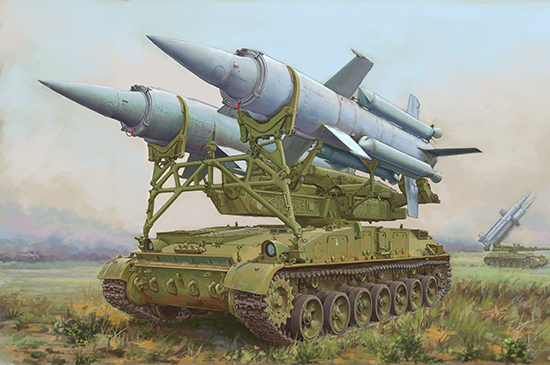 Soviet 2K11A TEL w/9M8M Missile "Krug A"(SA4 Ganef)  07178