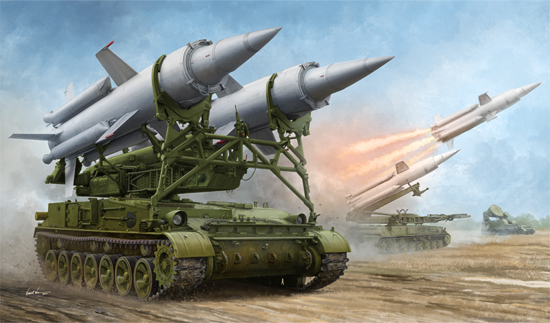 Soviet 2K11A TEL with 9M8M Missile "Krug-A" (SA4 Ganef) 09523