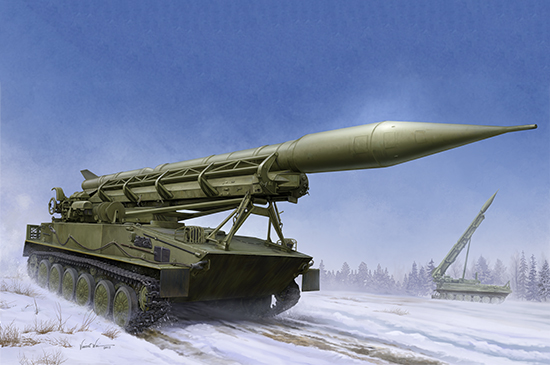 Soviet 2P16 Launcher with 2k6 Luna (FROG-5) Missile  09545